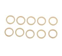 Baluue 10 pezzi Rondelle in Rame Piane per Cerniere Porta Rondelle di Tenuta Impermeabili per Rinforzo Cerniera Cancelli Kit Resistente per Bagni Cucine e Porte Principali