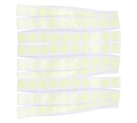 Baluue 100 pezzi Adesivi Fluorescente Autoluminescenti per Segnalazione Sicurezza Resistenti Antigraffio e Anticorrosione per Traffico e Ambienti Industriali