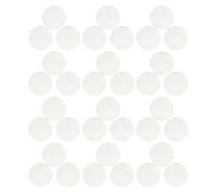 Baluue 100 Pezzi Dischi di Conchiglia Rotondi da 4cm con Due Fori, Accessori Versatili in Shell Eleganti per Decorazioni Fai da Te e Creazione di Gioielli