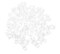 Baluue 100 Pezzi Fermagli Per Lozione in Con Piccole Fibbie - Fermagli Per Per Bottiglie Detergente - Parti Per Dispenser Shampoo Per Casa E Viaggio