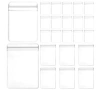 Baluue 100pezzi Bustper Gioielli Trasparente Da Sacchetti Auto-sigillanti Per Viaggi e Conservazione Di Accessori Piccoli Alta Trasparenza e Resistenza