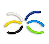 Baluue 100pezzi Ricariche Per Piegaciglia Abs Colorati Per Donne Ragazze Piegaciglia Resistente e Leggero Accessori Sicuri Per Occhi