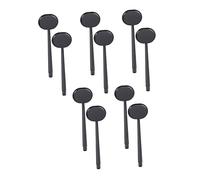 Baluue 10pezzi Benda Oculare in Plastica Abs Cucchiaio Per Test Della Strumento Di Oculare Portatile Di Occludi Per Forniture Per Test Della