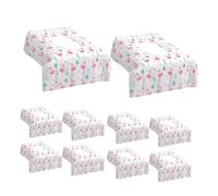 Baluue 10pezzi Coprisedili Usa e Getta Con Design Flamingo Impermeabili e Resistenti Per Ragazza e Adulti Copriwater Portatili Per Pubblici e Addestramento Al Vasino