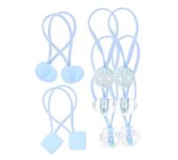 Baluue 10pezzi Elastici Per Per Bambina Anelli Delicati Accessori Per Acconciature Colorate Per Principesse Per Uso Quotidiano e Occasioni Speciali