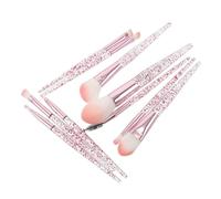 Baluue 10pezzi Pennelli per Trucco Glitterati Pennello per Ombretto Eyeliner e Fard Kit di Strumenti per Make Up Occhi Donne e Ragazze