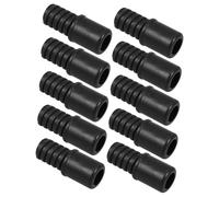 Baluue 10pezzi Punta Per Prolunga Scopa Filettata Di Ricambio Per Manico Flessibile Adattatore Per Asta Di Prolunga Parte Manico Scopa in Abs