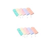 Baluue 10pezzi Sacchetti Rete Per Sapone Sacchetti Colorati Per Sapone Esfoliante Per Saponi Fatti Mano e Cosmetici Versatile Per Bagno e Viaggio