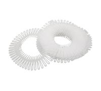 Baluue 12 Pezzi Pettini Elastici per Chioma da Donna in Plastico e Resina, Pettini Invisibili per Fissare i Chioma e Gestire i Frammenti, per Uso Quotidiano e Lavoro