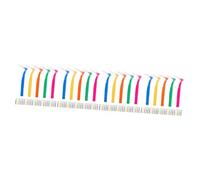 Baluue 120pezzi Interdental Brush Per Orale Spazzolini Shape Per Giallo Strumento Carie