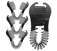 Baluue 12pezzi Pettinini Interbloccabili Per Acconciature Da Clip Per Banana Flessibili Strumenti Per Intrecciare e Modellare Spessi e Ricci Accessori Pratici Per Donne e Ragazze