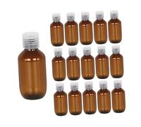 Baluue 16pezzi Bottiglie Ricaricabili Per Lozione Bottiglie Squeeze Per Viaggio Con Trasparente Per Shampoo Gel Doccia e Pratico Per Viaggi e Uso Quotidiano