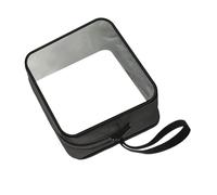 Baluue 1pezzi Borsa Cosmetica Trasparente Trousse Portatile Per Trucco e Toeletta Adatta Per Viaggi Campeggio e Uso Domestico Oxford e Resistente