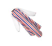 Baluue 1pezzi Cappa Striped Shawl Con Maniche Per Parrucchiere Telo Per Acconciature Non Adesivo Moda e Comfort Per Saloni Di Bellezza
