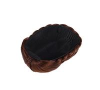 Baluue 1pezzi Chignon Treccia Sintetico Per Donne e Ragazze Extension Bun Elegante Per Cerimonie e Occasioni Speciali Facile Da Applicare e Volume Aggiuntivo
