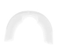 Baluue 1pezzi Copertura Ronzio Silicone Per Denti Dispositivo Stop Snoring Per Sonno Protezione Per Bruxismo Facile Da Usare e Sterilizzabile Bianco