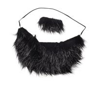 Baluue 1set Barbette Realistiche Per Halloween Costume e Accessorio Per Volti e