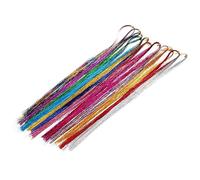 Baluue 1set Estensioni Per Glitterati Kit Di Tinsel Per Donne Con Facile Da Applicare Per Feste e Occasioni Speciali