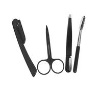 Baluue 1set Per Sopracciglia Inossidabile Kit Con Rasoio Pinzette e Pettine Per Rifinitura Sopracciglia e