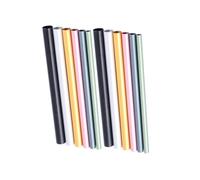 Baluue 2 Impostati Bastoncini Modellanti per Nail Art in Metallo Strumenti Manicure C-curve per Ricostruzione Unghie Gel e Acrilico Accessori Onicotecnica Resistenti e Portatili per