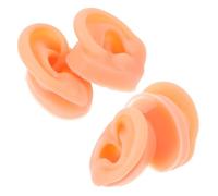 Baluue 2 Paia Di Orecchini Espositore Orecchio Per Piercing Orecchio In Silicone Display Piercing Parti Del Finte In Silicone Parte