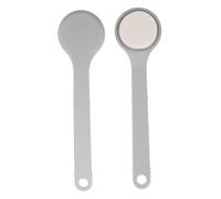 Baluue 2 Pezzi Applicatore per Lozione Schiena con Manico Ergonomico Spazzola Morbida per Applicazione Crema Olio e Medicina Strumento Multifunzione per Idratazione Autoabbronzante e Cura