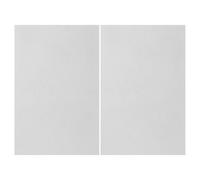 Baluue 2 Pezzi Ceramic Fiber Thermal Insulation Board Pannello Isolante Termico in Fibra Ceramica Bianco 30x20 Cm per Forni in Ferro Battuto e Ambienti Industriali