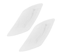 Baluue 2 pezzi Copertura per Macchina del Pane in Silicone Protezione Antipolvere per Tostapane Coperchio Superiore per Tostiera da Colazione Accessorio Cucina Bianco