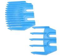 Baluue 2 Pezzi Guida Professionale in Plastica Blu per Tosatrice Elettrica p e r Pecore Accessorio per Posizionamento e Rifinitura Risparmiando Compatibile con Diversi Modelli