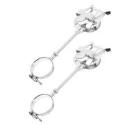 Baluue 2 pezzi Leggio per Clarinetto Portatile Clip Spartiti Leggera e Compatta per Banda Musicale Supporto Musicale per Oboe e Tromba Accessori Professionali per Strumenti Musicali