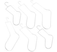 Baluue 2 Pezzi Metal Sock Blockers Robust Stainless Steel Sock Dryer And Holder for Knitting And Crochet for Shaping Drying At Home Store