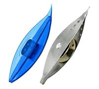 Baluue 2 Pezzi Navetta per Chiacchierino in Metallo e Plastica da Strumento per Maglieria e Lavoro Maglia Utile per Te Facile da Impugnare e Antiscivolo per Tessitura e Intreccio Manuale