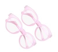 Baluue 2 Pezzi Occhiali Protettivi per Luce Blu per Computer e Tablet Leggeri e Confortevoli con Filtro Colore Naturale per Studio e Gaming