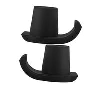 Baluue 2 pezzi Puntali per Deambulatore Antiscivolo Protezione Piedi Morbida per Anziani Accessori di Ricambio per Bastoni da Passeggio Supporto Sicuro e Comfort Elevato