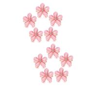 Baluue 2 Set Di Accessori Per Per Donne Mini Fermagli Per Design Floreale Materiale Robusto Facile Da Indossare Morsetti Per 20 Pezzi * 2