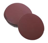 Baluue 20 Fogli Carta Vetrata Rotonda Autoadesiva 4 Pollici Dischi Abrasivi Elettrostatici per Levigatura a Secco e a Umido Carta Vetrata per Metallo Legno e Auto