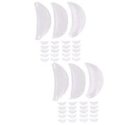 Baluue 20paia Silicone Reusable Eyelash Perming Pads for Salon Use Accessori Per e Laminazione Silicone e Strumento Per Estetiste e