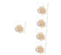 Baluue 2500pezzi Cotton Swabs Per Pulizia Auricolare e Trucco Bastoncini Di Cotone Precisione Con Punta Affilata Per Dettagli e Applicazioni Di Bellezza