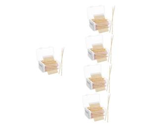 Baluue 2500pezzi Cotton Swabs Per Pulizia Auricolare e Trucco Bastoncini Di Cotone Precisione Con Punta Affilata Per Dettagli e Applicazioni Di Bellezza