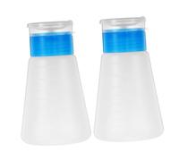 Baluue 2pezzi Bottiglie Ricaricabili Per Cosmetici Contenitori Per Lozioni e Struccanti Design e Portatile Colori Random