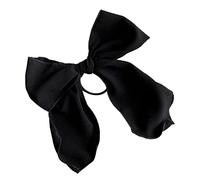 Baluue 2pezzi Bowknot Hair Scrunchies Elegant Fabric Hair Ties for Women Girls Ladies for Ponytails and Everyday Styles Chic Accessories Any Occasion