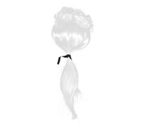 Baluue 2pezzi Cosplay Per Giudice e Avvocato Lunghi e Accessori Per e Halloween Outfit Barocco Per