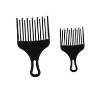Baluue 2pezzi Pettine Per Acconciature Professionali Piccolo Per Spessi e Larghi Per e Parrucchieri Colore