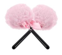 Baluue 2pezzi Piumino in Polvere Per Trucco Del Viso Piumino Minerale Fissante Per Corpo Adatto Ai Viaggi Leggero e Portatile e Asciugare