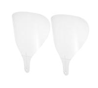 Baluue 2pezzi Protezione Facciale Per Parrucchiere Schermo Viso Per Lacca Capelli Protettiva Per Colorazione Traspirante Antiscivolo Per Taglio e Trattamenti