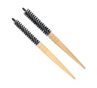 Baluue 2pezzi Spazzola Rotante Per Asciugatura Di Spazzola Comoda Per Lunghi e Corti Per Asciugatura e Styling Manico Ergonomico e Setole Morbide Perfetta Per Uso Quotidiano