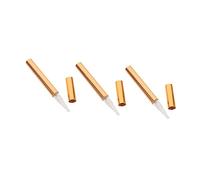 Baluue 3 Pz Bottiglia Di Smalto Vuota Accessorio Lucidalabbra Penne Con Pennello Raccoglitore Di Gemme Per Unghie Accessori Per Smalti Penna Lucidante Vuota Gel Per Ciglia Plastica Golden
