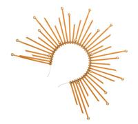 Baluue 3 Pz Fascia Halo di Nostra Signora cerchio per donna arredamento d'epoca fasce per copricapo da festa accessorio per la decorazione dei plastica
