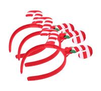 Baluue 3pezzi Fasce Natalizie Candy Cane Accessori Per Copricapo Per Party e Cosplay Per e