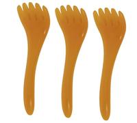 Baluue 3pezzi Pettine Per Massaggio Del Capelluto Cinque Denti in Resina Massaggiatore Per Meridiani Portatile Pettine Per Capelli Da Spa Grattacapo Per Uso Casa Ufficio